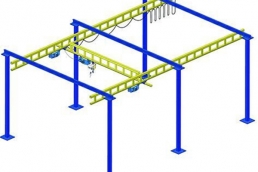Rigid Rail Electric Crane System 