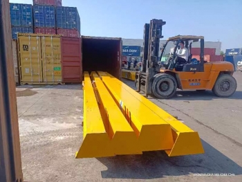 Six Sets New Type Single Girder EOT Cranes to Nepal